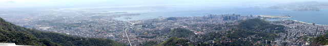 View of Rio de Janeiro from Cristo Redentor